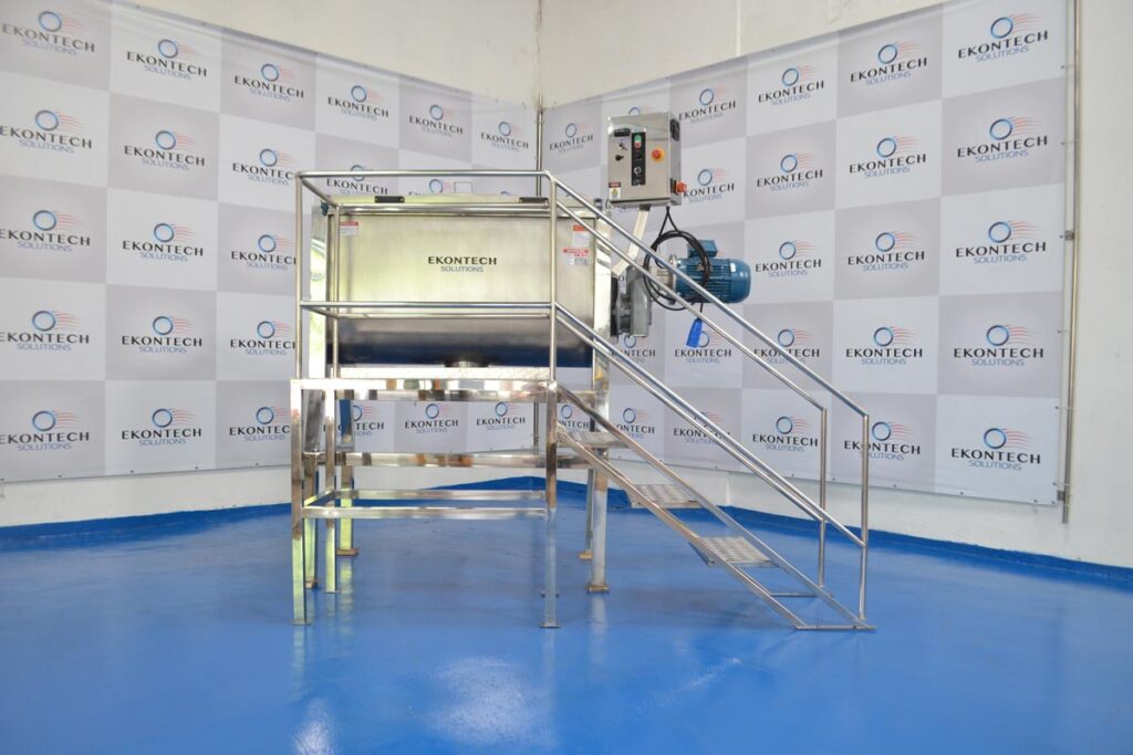 Ekontech Misturador Horizontal Ribbon Blender